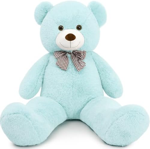 MaoGoLan Giant Big Anniversary Teddy Bear 47 inch Huge Oversized Stuffed Naimal 4 Feet Gift for Girls Girlfriend Boys Wife