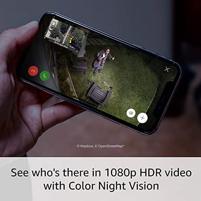 Ring Spotlight Cam Pro, Plug-In | 3D Motion Detection, Two-Way Talk with Audio+, and Dual-Band Wifi (2022 release) - Black