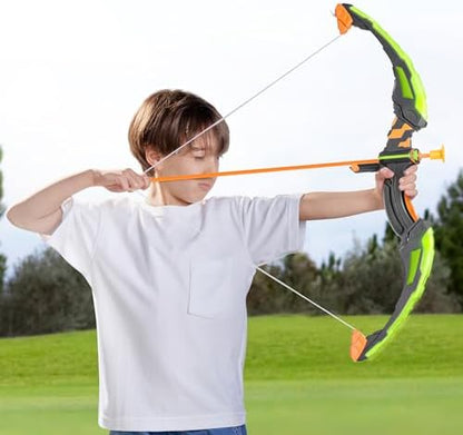 JOYIN Kids Bow and Arrow Set with LED Flash Lights, Outdoor Archery Set Toy Gift for Boys and Girls Ages 6-12 with Suction Cup Arrows, Target & Arrow Case, Great Birthday Gift for Kids/Children