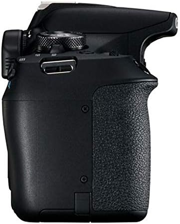 Canon EOS 2000D / Rebel T7 DSLR Camera w/EF-S 18-55mm F/3.5-5.6 Zoom Lens + 64GB Memory, LED Video Light, Case, Gripster Tripod, and More (Essential Bundle) (Renewed)