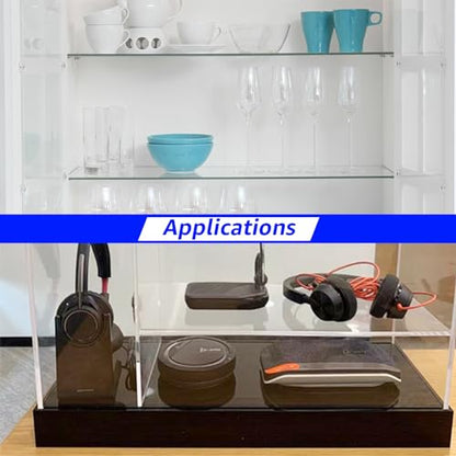 Art3d (2 Pack) 1/4" Thick Plexiglass Sheets - 29"x59" PET Clear Acrylic Sheets for Art Design，Craft Projects, Signs, DIY in Home, Wedding, Festival,Party,Office