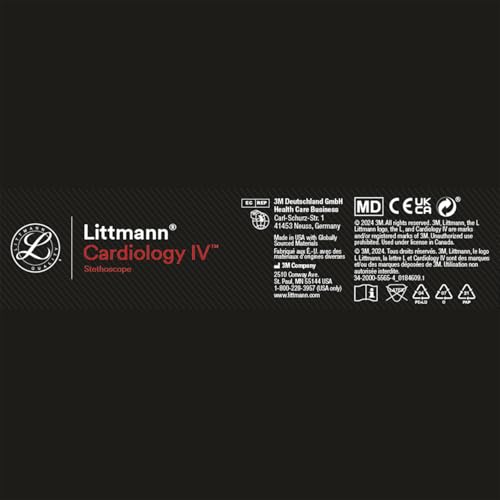 3M Littmann Classic III Monitoring Stethoscope, 5910C, More Than 2X as Loud, Weighs Less, 27" Champagne Rose Satin-Finish Tube for Added Comfort, Flexibility and Cleanability