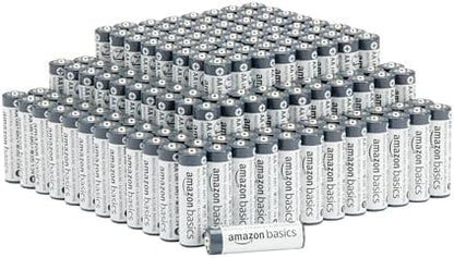 Amazon Basics 150-Pack AA Alkaline Industrial Batteries, 1.5 Volt, 5-10 Year Shelf Life