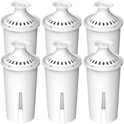 Water Filter Replacement for Brita® Pitchers & Dispensers, Classic OB03, Mavea® 107007, 35557 & More, NSF Certified Water Pitcher Filter, 1 Year Supply, Fits Brita & Mavea, 6 Count