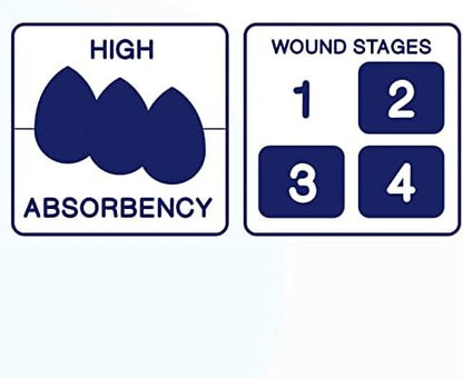 MedVance TM Silicone - Bordered Silicone Adhesive Foam Dressing Size 4"x4" (2.7"x2.7" pad), Box of 10 dressings