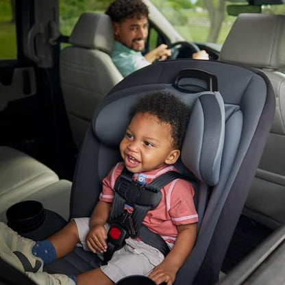 Safety 1st Ellaris 3-in-1 Convertible Car Seat, Slim Fit Design, Rear & Forward-Facing, 5-Position Headrest, 3-Across Fit, Travel-Friendly with Machine-Washable Seat Pad, London Blue