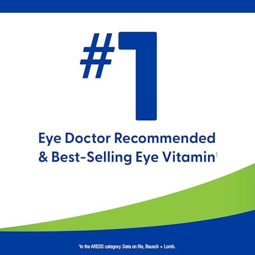 PreserVision AREDS 2 Eye Vitamins, #1 Eye Doctor Recommended Brand, Lutein and Zeaxanthin Supplement with Vitamin C, Vitamin E, Zinc, and Copper, 120 Softgels (Minigels)