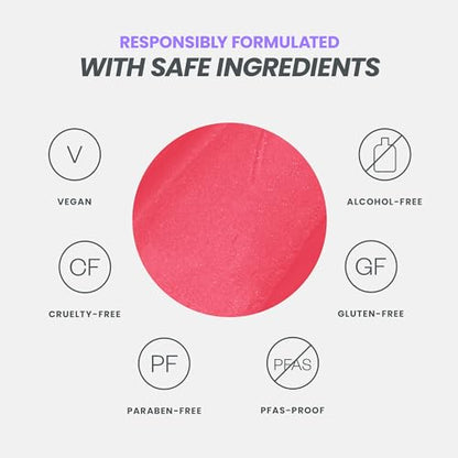 Wonderskin Wonder Blading All Day Lip Stain Peel Off Masque - Long Lasting, Waterproof and Transfer Proof Pink Lip Tint, Matte Finish Peel Off Makeup (Romance Masque)