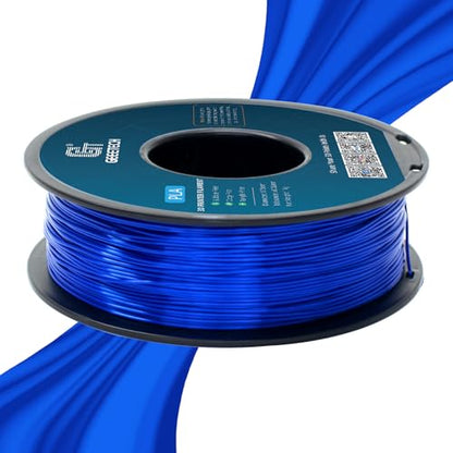 Geeetech Metal Shine Filament 1.75mm for 3D Printer, Silk PLA 1kg (2.2lbs) Spool, Metallic Royal Blue 3D Printing Filament, Dimensional Accuracy +/- 0.02 mm