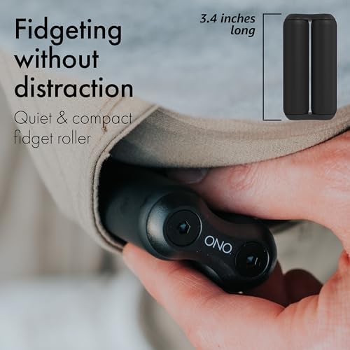 ONO Roller - Handheld Fidget Toy for Adults | Help Relieve Stress, Anxiety, Tension | Promotes Focus, Clarity | Compact, Portable Design