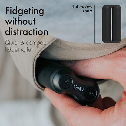 ONO Roller - Handheld Fidget Toy for Adults | Help Relieve Stress, Anxiety, Tension | Promotes Focus, Clarity | Compact, Portable Design