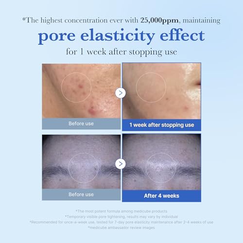 medicube Zero Exosome Shot 25,000 PPM Spicule Facial Serum | Liquid Skin Booster Serum | Exosome, AHA+BHA+PHA | Pore Care, Dead Skin Cells, Skin Texture | Korean Skin Care 0.43 fl.oz