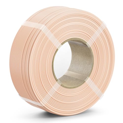 PETG Filament 1.75mm, 1kg(2.2lbs) SUNLU Refill 3D Printer Filament, 1.75mm Dimensional Accuracy +/- 0.02mm, Beige