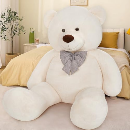MaoGoLan Giant Teddy Bear 10ft Stuffed Animal, Huge Jumbo Size 10 Feet Teddy Bear Plush, Charming and Fluffy Teddy Bear for Decorations, Celebrations,Valentines Day,Baby Shower,White