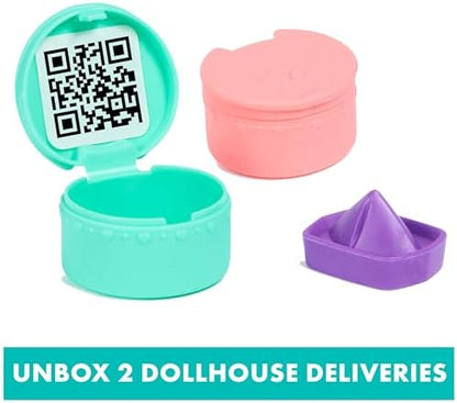 Gabby's Dollhouse, Baby Box Cat Craft-A-Riffic Room with Exclusive Figure, Accessories, Furniture and Dollhouse Delivery, Kids Toys for Ages 3 and up