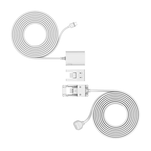 Ring Indoor/Outdoor Power Adapter (USB-C) for Outdoor Cam Plus, Stick Up Cam Pro, Spotlight Cam Plus, Spotlight Cam Pro - White