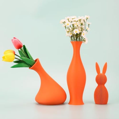 Matte PLA Filament 1.75mm, Upgrade 1kg Cardboard Spool PLA Filament 1.75 PLA 3D Printing Filament, Print with Most 3D Printers Using 3D Filament-Tangerine