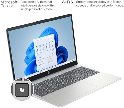 HP Touchscreen Laptop Computer for College Student Home Study & Business, 32GB DDR4 RAM, 1TB PCIe SSD, Intel 8-Core Processor, 15.6", WiFi 6, BT 5.4, HDMI, Moonlight Blue, Windows 11 Pro, Type-C HUB