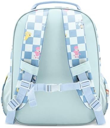 Simple Modern Medium Bluey Toddler Backpack for School Girls and Boys | Kindergarten Elementary Kids Backpack | Fletcher Collection | Kids - 15" tall | Bluey Checkmate