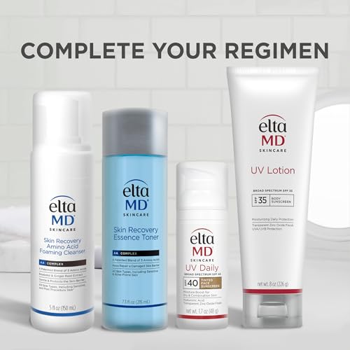 EltaMD UV Daily SPF 40 Tinted Face Sunscreen Moisturizer, Tinted Moisturizer for Face with SPF, Great for Dry, Combination, and Normal Skin