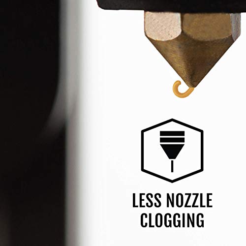 HATCHBOX 1.75mm Gold PLA 3D Printer Filament, 1 KG Spool, Dimensional Accuracy +/- 0.03 mm, 3D Printing Filament