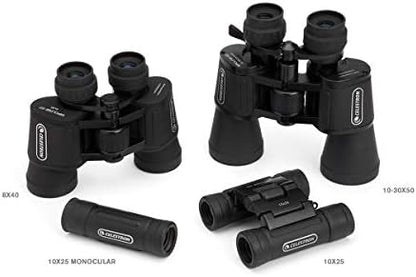 Celestron 71258 UpClose G2 20 x 50 Porro Binocular, Black