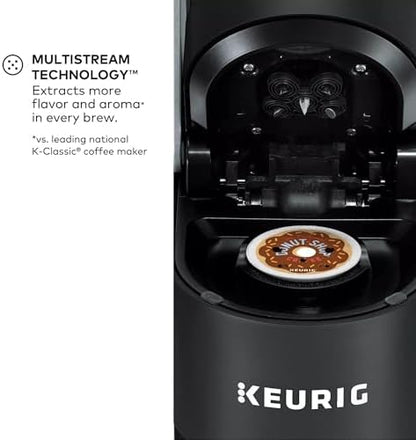 Keurig K-Supreme Single Serve K-Cup Pod Coffee Maker, MultiStream Technology, 4 Brew Sizes, 66oz Dual-Position Removable Reservoir, Black (Renewed)