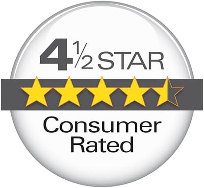 Hamilton Beach Smooth Touch Electric Automatic Can Opener with Easy Push Down Lever, Eliminates Sharp Edges, Opens All Standard-Size and Pop-Top Cans, Extra Tall, Black and Chrome (76606AG)
