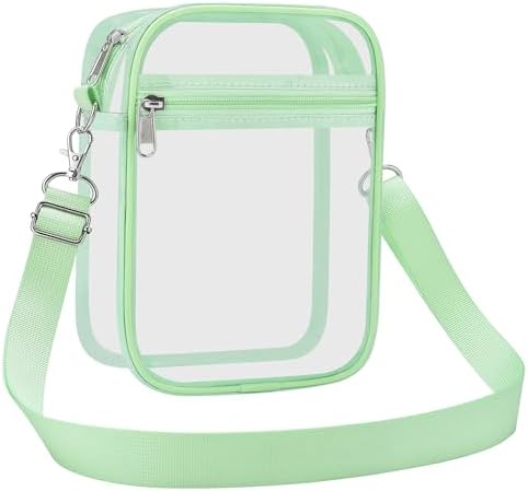 USPECLARE Clear Purse Stadium Approved CrossBody Bag for Men and Women