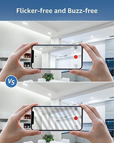 LE GU10 LED Light Bulbs Non-Dimmable, 5000K Daylight White GU10 Bulb Replacement for Recessed Track Lighting, 4W LED Bulbs with 100°Flood Beam for Kitchen, Range Hood, Living Room, Bedroom, 6 Pack