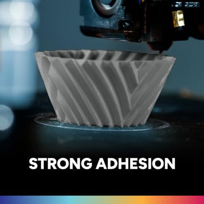 OVERTURE 2KG Bundle PLA Filament 1.75mm, Neatly Wound 3D Printer Filament 2 Pack 1kg Spool (2.2lbs), Dimensional Accuracy +/- 0.02 mm, Fit Most FDM 3D Printers (Light Gray 2-Pack)