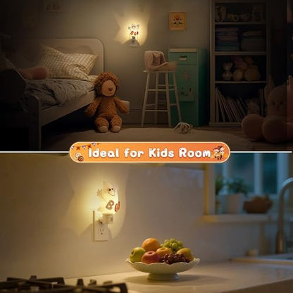 L LOHAS LED Halloween Night Light Plug in, Ghost Nightlight with UL,C7 Bulbs Changeable,Halloween Party Decorative for Adults,Kids,Gift