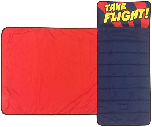 Jay Franco Marvel Super Hero Adventures Panther Leap Nap Mat - Built-in Pillow and Blanket Features Black Pather - Super Soft Microfiber Kids'/Toddler/Children's Bedding, Ages 3-5