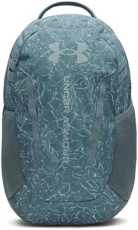 Under Armour Unisex Hustle 6.0 Backpack, (587) Jasper Blue/Jasper Blue/Serpentine, One Size Fits Most