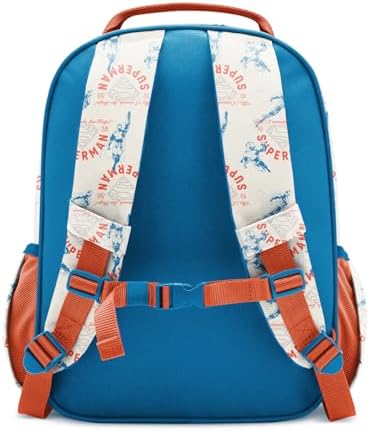 Simple Modern Medium DC Comics Superman Toddler Backpack for School Girls and Boys | Kindergarten Elementary Kids Backpack | Fletcher Collection | Kids - 15" tall | Superman Stand for Hope