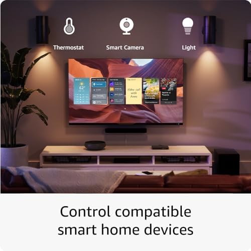 Amazon Fire TV Stick 4K Max streaming device (newest model) with AI-powered Fire TV Search, supports Wi-Fi 6E, free & live TV without cable or satellite