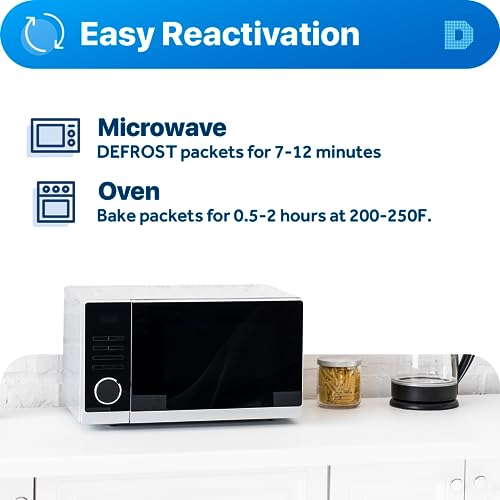 Dry & Dry 30 Gram [50 Packets] Silica Gel Packets Desiccants, Silica Packets - Rechargeable Silica Gel Packs, Silica Gel Packets, Desiccants Packets, Silica Gel