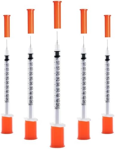 Knixxo U-100 0.5cc with 30 Gauge 5/16 inch Syringe, Individually Sealed 100 Pack