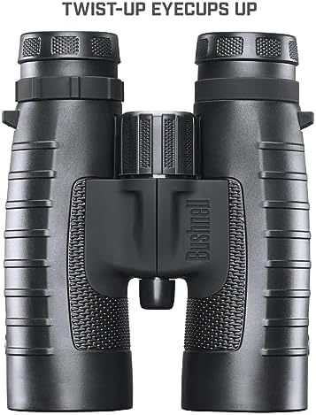 Bushnell 10x42mm Trophy XLT: Versatile Waterproof Binoculars for Adults, Cruise Ship, Tactical, and Bird Watching Essentials with 6.2 Angle of View, Black