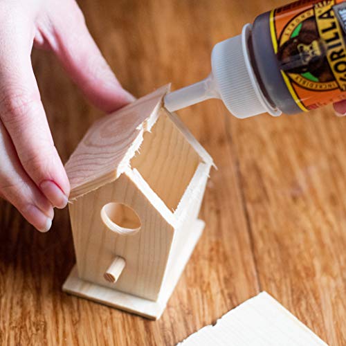 Gorilla Original Gorilla Glue, Brown, Waterproof Polyurethane Glue, 18 Ounce (Pack of 1) - Expands Into Materials, All Purpose