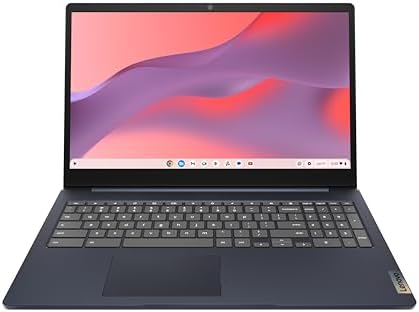 Lenovo IdeaPad 3i Chromebook, 15.6” FHD Display, Intel Celeron N4500, 8GB RAM, 64GB eMMC, 1920x1080 px, 720p Camera, Chrome OS, Abyss Blue