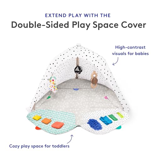 LOVEVERY | The Play Gym | Award Winning For Baby , Stage-Based Developmental Activity Gym & Play Mat for Baby to Toddler