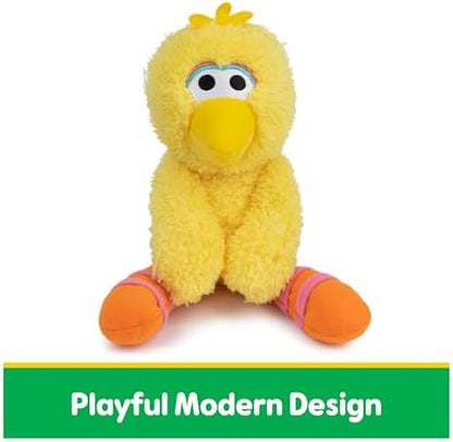 GUND Sesame Street Official Big Bird Take Along Buddy Plush, Premium Plush Toy for Ages 1 & Up, Yellow, 13”