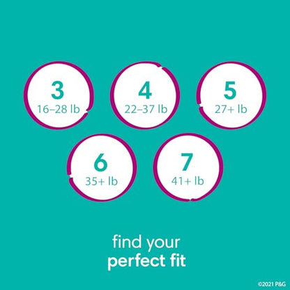 Pampers Diapers - Cruisers 360 - Size 7, 88 Count, Babyproof up to 100% Leakproof Pull-On Diaper