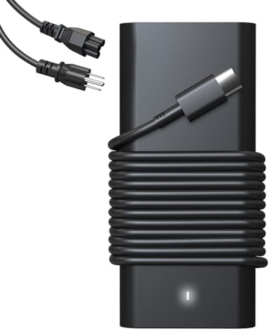 65W 45 Watt USB Type C Laptop Charger Compatible with Dell XPS 13, Latitude 5440 5540 5450 5420 7420 5520 E5440 E5430 5320 7440 5430 5530 7430 7450 Power Cord, Chromebook 3100 2in1 Computer AC Adapter