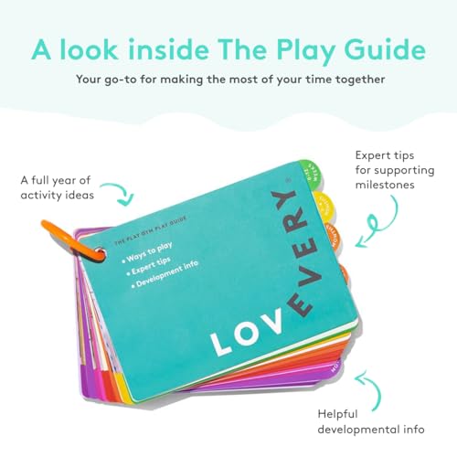 LOVEVERY | The Play Gym | Award Winning For Baby , Stage-Based Developmental Activity Gym & Play Mat for Baby to Toddler
