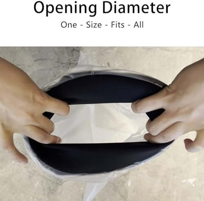 Cast Covers for Shower Leg, Waterproof Cast Cover for Showering, Cast Protector for Shower Leg Adult, Shower Boots for Foot After Surgery, Ankle, Foot (Diameter - 7.9")