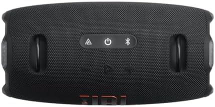 JBL Xtreme 4 - Portable Bluetooth Speaker, Powerful Sound and Deep Bass, IP67 Waterproof, 24 Hours of Playtime, Powerbank, PartyBoost for Multi-Speaker Pairing (Black) (Renewed)