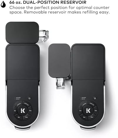 Keurig K-Supreme Single Serve K-Cup Pod Coffee Maker, MultiStream Technology, 4 Brew Sizes, 66oz Dual-Position Removable Reservoir, Black (Renewed)