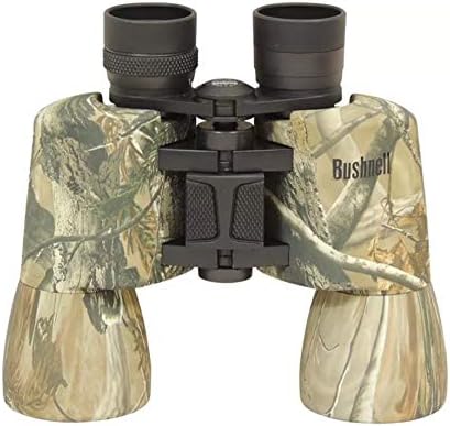 Bushnell PowerView 10 x 50mm Porro Prism Instafocus Binoculars, Realtree AP